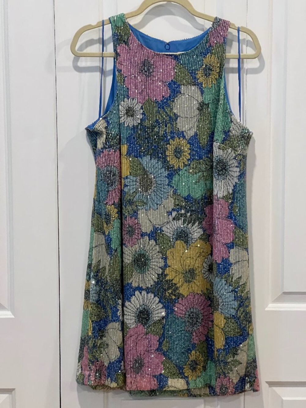 On 34th Sequin Floral Knit Dress – Size XL – NWOT